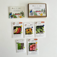 Small Balcony Organic Seeds Box - 5 Varieties